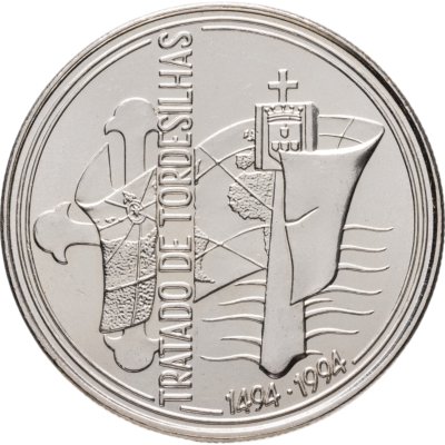 купить Португалия 1000 эскудо (escudos) 1994 500 лет Тордесильясскому договору