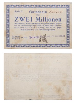купить Германия 2000000 (2 миллиона) марок 1923 года