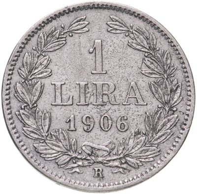 купить Сан-Марино 1 лира (lira) 1906