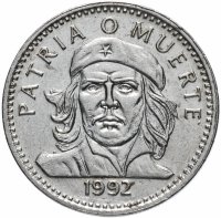 купить Куба 3 песо 1992 "Эрнесто Че Гевара"