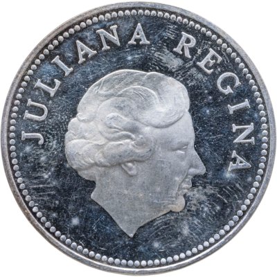купить Нидерландские Антильские острова 10 гульденов (gulden) 1978 150 лет банку Нидерландских Антилл