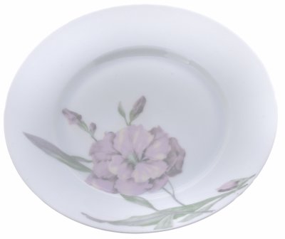 купить Тарелка "Цветы", фарфор, деколь, мануфактура "Rosenthal", Германия, 1891-1906 гг.