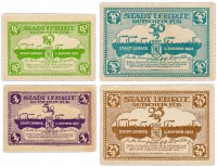 купить Германия (Ганновер: Лерте) набор из 4-х нотгельдов 1921 (В1)