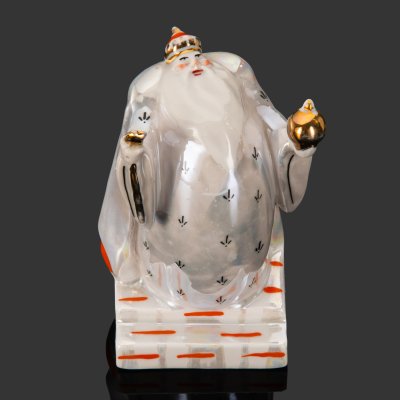 купить Статуэтка «Царь Дадон», фарфор, роспись, люстр, золочение, Краснодарский фарфорово-фаянсовый завод «Чайка», СССР, 1970-1990 гг.
