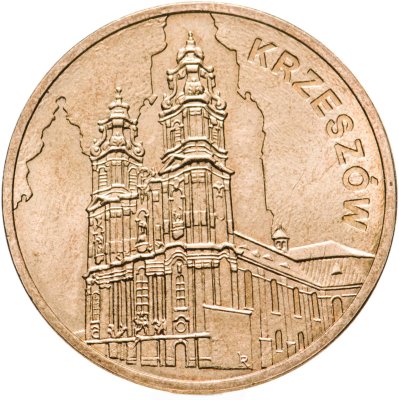 купить Польша 2 злотых 2010 "Памятники Польши - Кшешув"