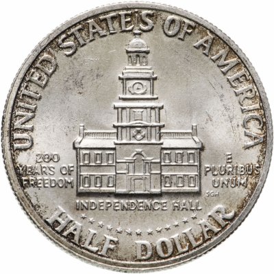 купить США 50 центов 1976 "S" "200 лет независимости США" (half dollar)