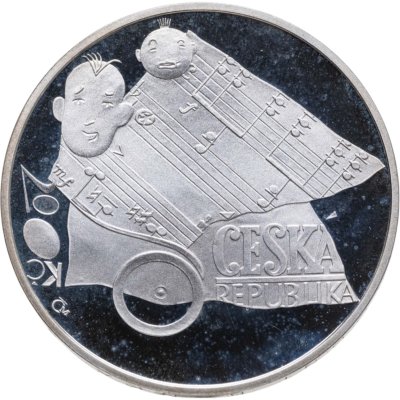 купить Чехия 200 крон 2006 100 лет со дня рождения Ярослава Ежека