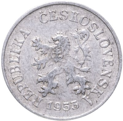 купить Чехословакия 5 геллеров 1953