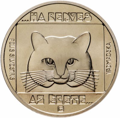 купить Венгрия 100 форинтов (forint) 1985 год Лесной Кот