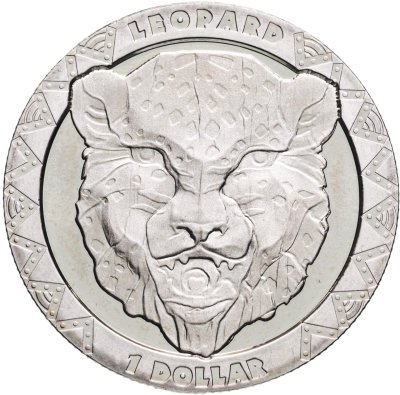 купить Сьерра-Леоне 1 доллар (dollar) 2019 "Большая Пятерка - Леопард"