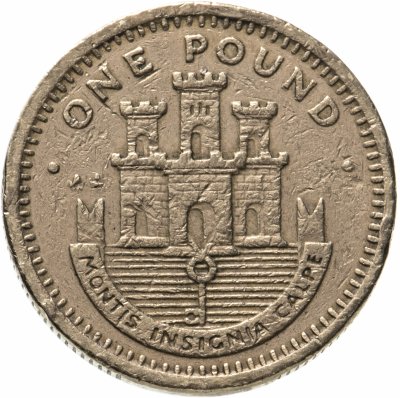 купить Гибралтар 1 фунт (pound) 1993
