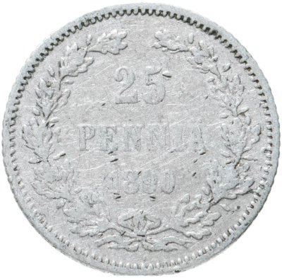 купить 25 пенни (pennia) 1890 L