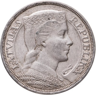 купить Латвия 5 латов (lati) 1929