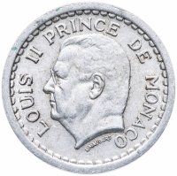 купить Монако 1 франк (franc) 1943