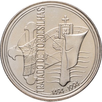 купить Португалия 1000 эскудо (escudos) 1994 500 лет Тордесильясскому договору