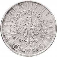 купить Польша 5 злотых 1936