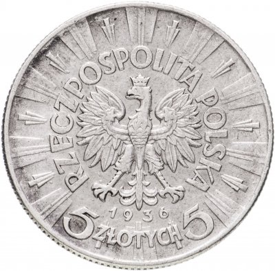 купить Польша 5 злотых 1936