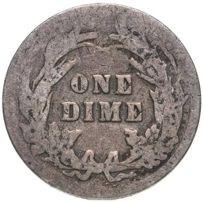 купить США 10 центов (дайм, one dime) 1900 Barber Dime Без отметки монетного двора