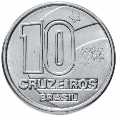 купить Бразилия 10 крузейро (cruzeiros) 1990-1992, случайная дата
