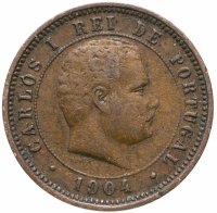 купить Португалия 5 рейс (reis) 1904