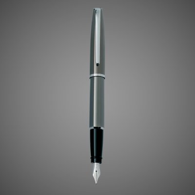 купить Перьевая ручка Aurora Style Metal Grey CT, перо - F, в подарочной коробке, Лаки и смолы: лак, металл, хром, 2026 г.