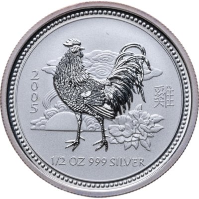 купить Австралия 50 центов (cents) 2005 Year of the Rooster (год Петуха)
