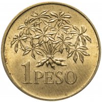 Купить Гвинея-Бисау 1 песо (peso) 1977