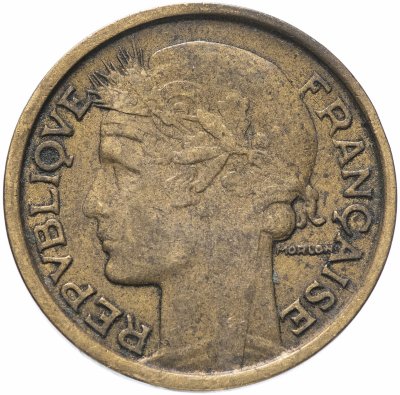 купить Франция 1 франк (franc) 1931-1941, случайная дата