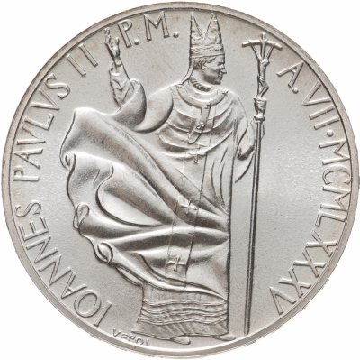купить Ватикан 1000 лир (lire) 1985 7-й год правления Иоанна Павла II