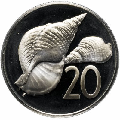 купить Острова Кука 20 центов (cents) 1979 Proof