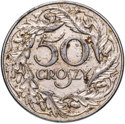 купить Польша (немецкая оккупация) 50 грошей 1938