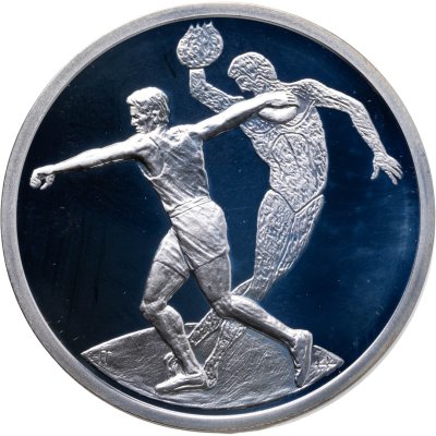купить Греция 10 евро 2004 "XXVIII летние Олимпийские Игры, Афины 2004 - метание диска"