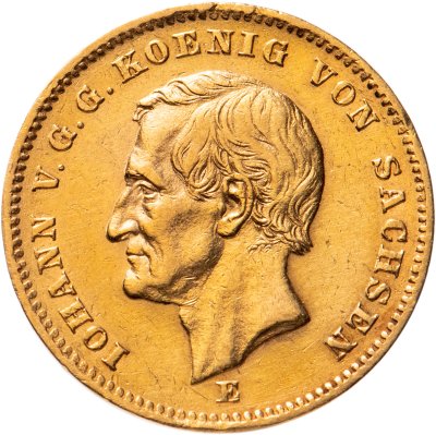 купить Германская империя (Саксония) 20 марок (mark) 1872