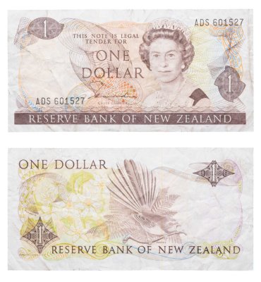купить Новая Зеландия 1 доллар 1981-1992 год (Pick 169а)
