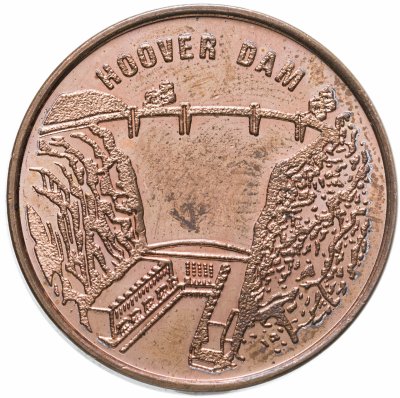 купить США, токен "Дамба Гувера" / "Плотина Гувера" 2000, Невада