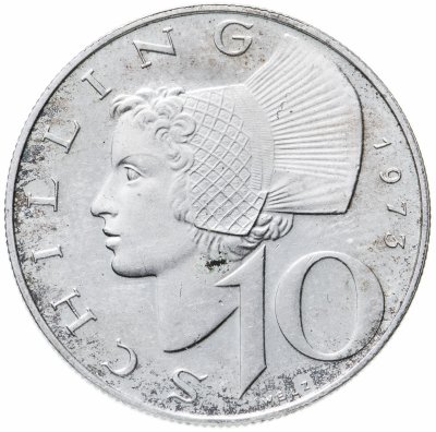 купить Австрия 10 шиллингов (shillings) 1973