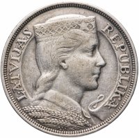 Купить Латвия 5 латов (lati) 1932