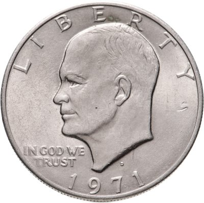 купить США 1 доллар (dollar) 1971 D доллар Эйзенхауэра