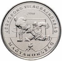 купить Венгрия 50 форинтов (forint) 2018 год (Чемпионат мира по хоккею)