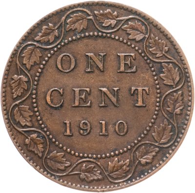купить Канада 1 цент (cent) 1910