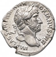 купить Римская империя, Адриан, 117-138 годы, денарий.