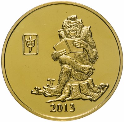 купить Северная Корея 20 вон (won) 2013 Китайский гороскоп - год обезьяны