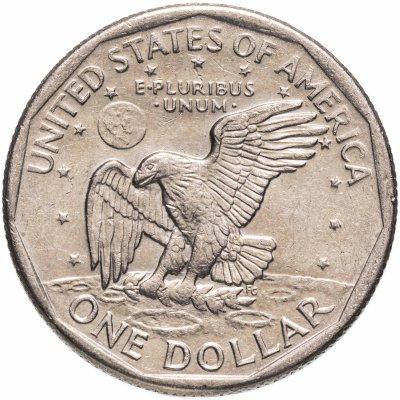 купить США 1 доллар (dollar) 1980 S "Сьюзен Энтони" знак монетного двора "S" - Сан-Франциско