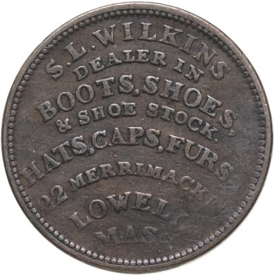 купить США 1834 "Тяжелые времена - статуя Лафайета"
