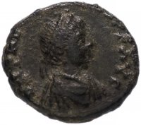 купить Римская Империя Гонорий 393-423 гг 4 денария (реверс: крест внутри лаврового венка)