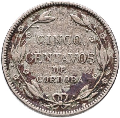 купить Никарагуа 5 сентаво (centavos) 1940
