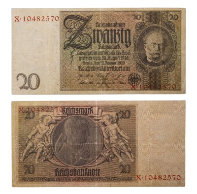 купить Германия 20 марок 1929