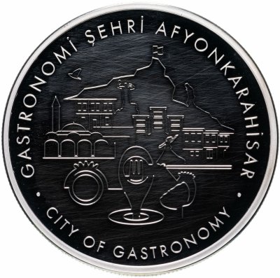 купить Турция 20 лир 2020 "Афьонкарахисар - гастрономический город"