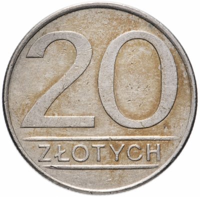 купить Польша 20 злотых 1984-1988 случайный год