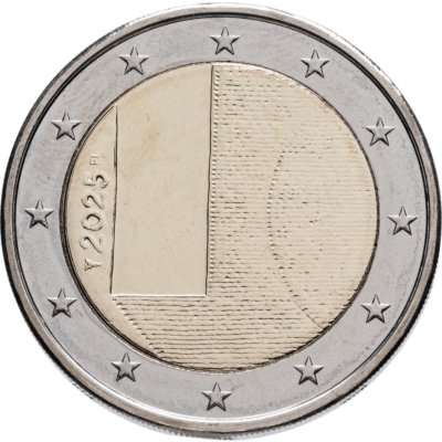 купить Финляндия 2 евро 2025 "Дипломатия и внешняя политика"